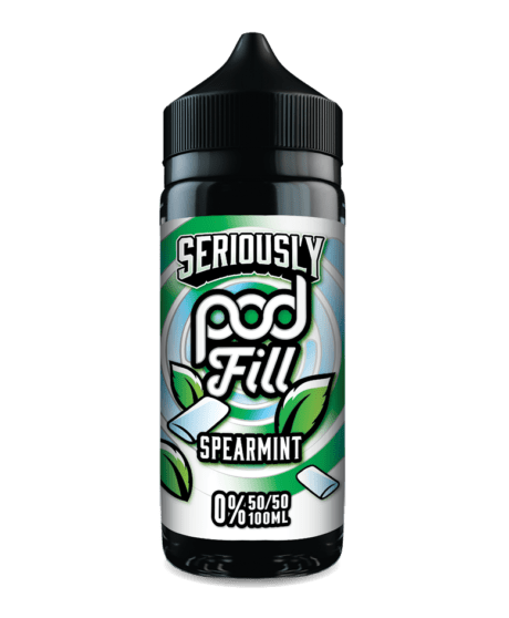 Spearmint 100ml Shortfill E-Liquid by Seriously Pod Fill