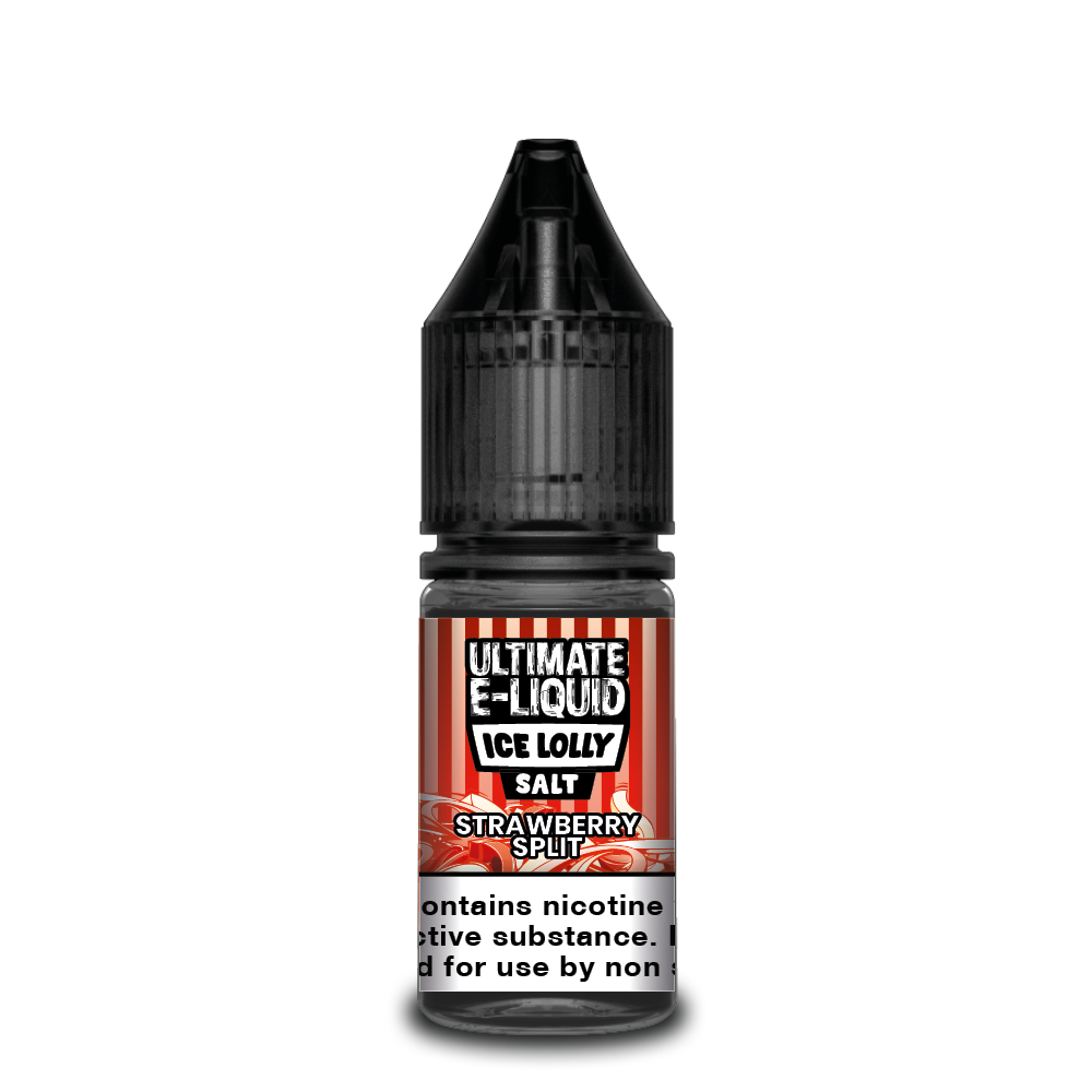 Ice Lolly Strawberry Split Nic Salt E-liquid by Ultimate Juice