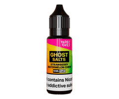 Strawberry Watermelon Chew Ice Nic Salt E-Liquid by Vapes Bars Ghost Salts