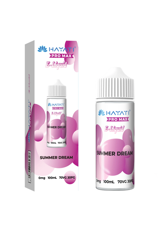 Summer Dream Hayati Pro Max 100ml Shortfill E-Liquid