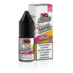 Tropical Ice Blast 10ml E-Liquid by IVG 50/50