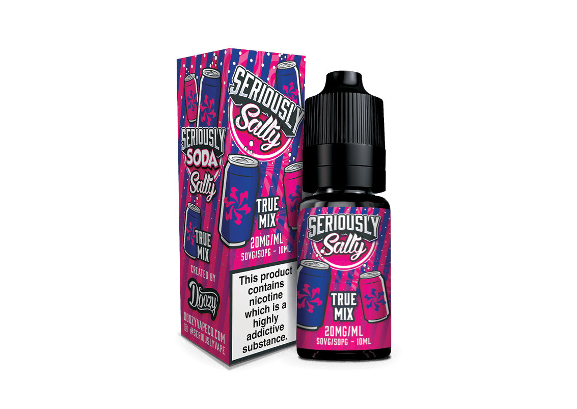True Mix Nic Salt E-liquid by Seriously Soda