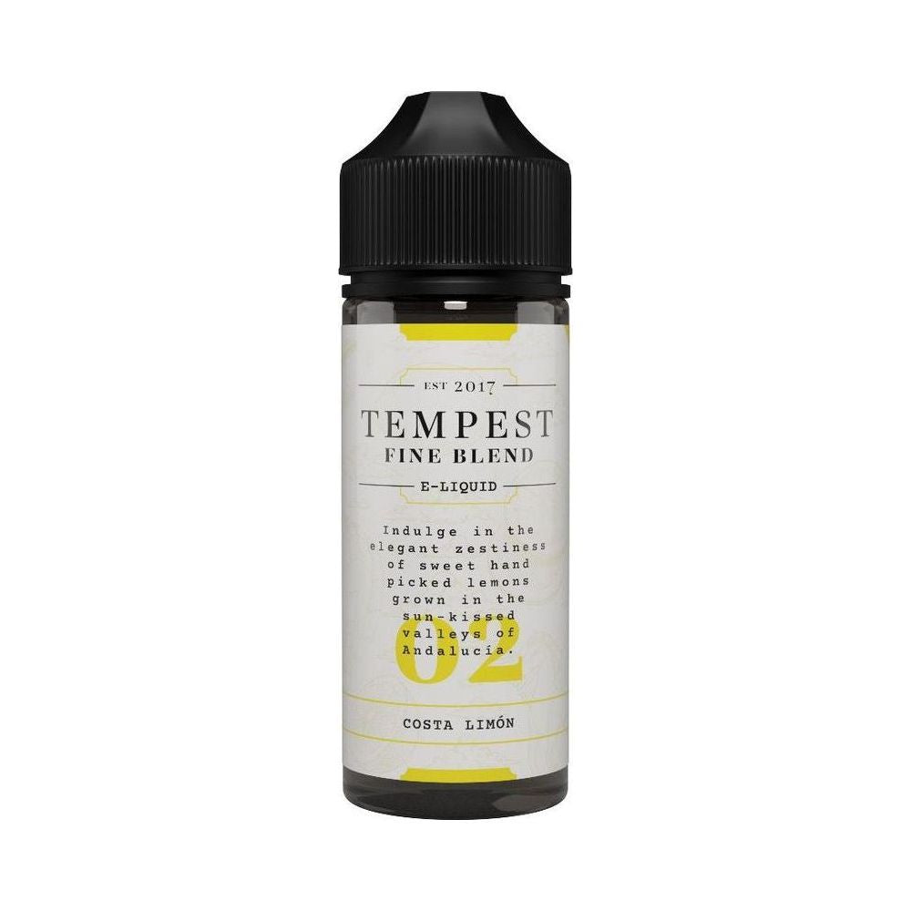 Costa Limon 100ml Shortfill E-Liquid by Tempest