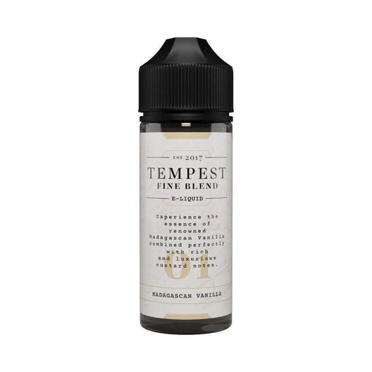 Madagascan Vanilla 100ml Shortfill E-Liquid by Tempest