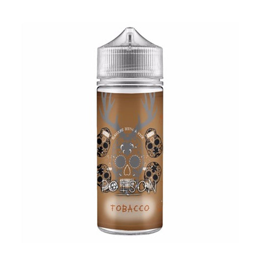 Tobacco 100ml Shortfill E-Liquid by Poison