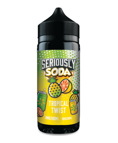 Tropical Twist 100ml Shortfill E-Liquid by Seriously Soda