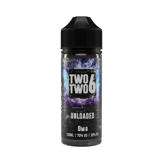 Unloaded 100ml Shortfill E-Liquid by Two Two 6