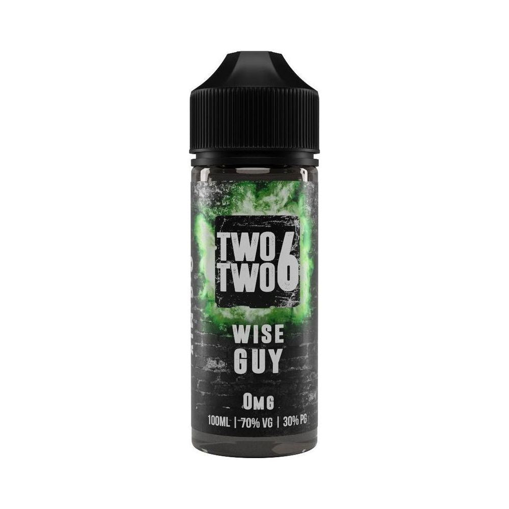 Wise Guy 100ml Shortfill E-Liquid by Two Two 6