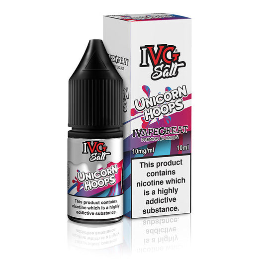 Unicorn Hoops Nic Salt E-Liquid by IVG Salts