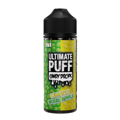Lemon & Sour Apple 100ml Shortfill E Liquid by Ultimate Puff Candy Drops