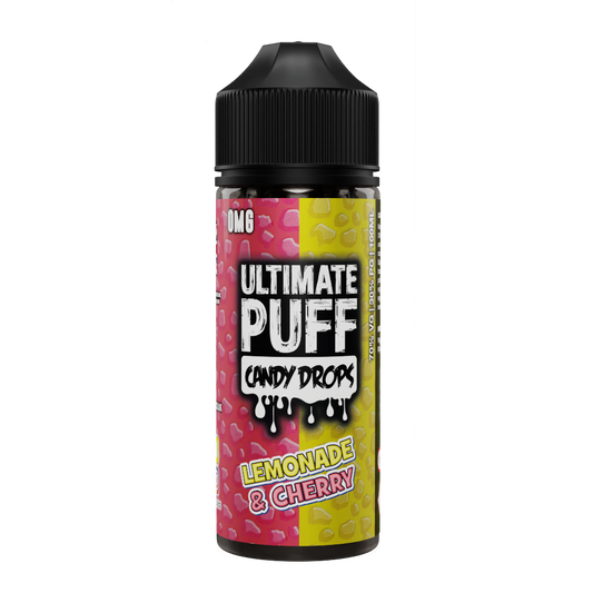 Lemonade & Cherry 100ml Shortfill E Liquid by Ultimate Puff Candy Drops