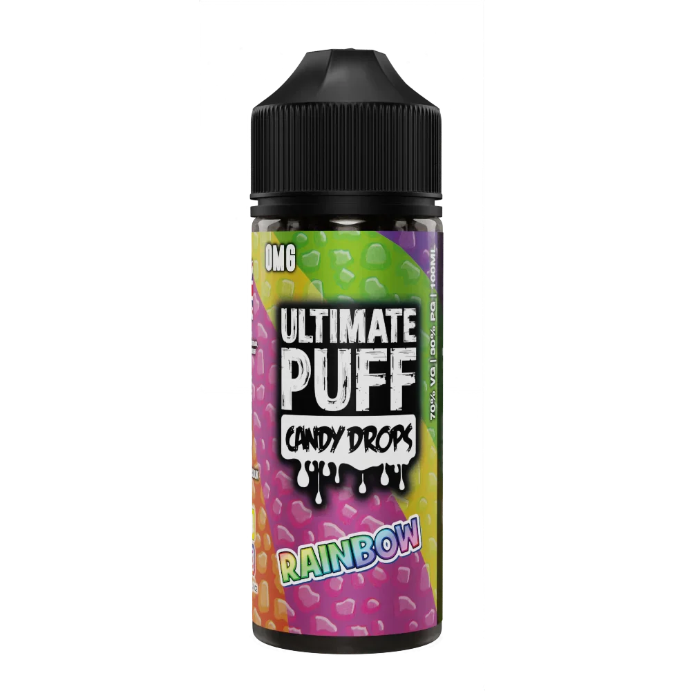 Rainbow 100ml Shortfill E Liquid by Ultimate Puff Candy Drops