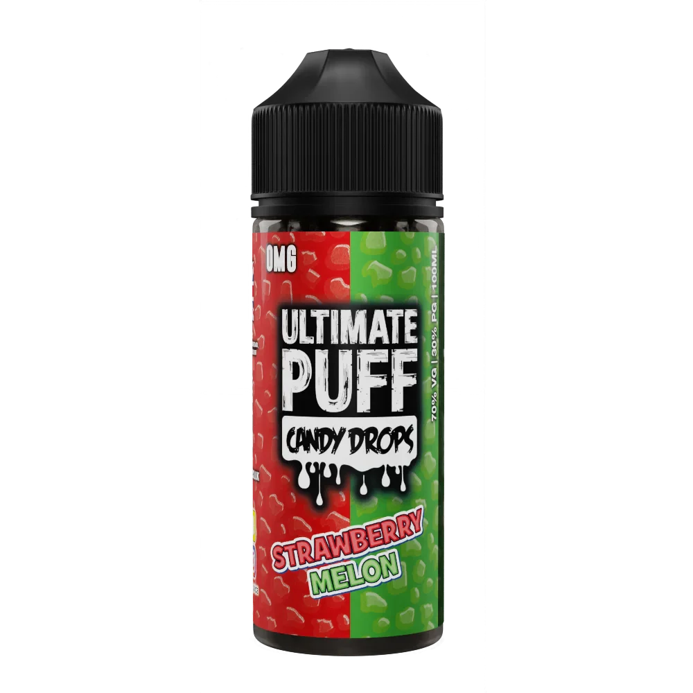 Strawberry Melon 100ml Shortfill E Liquid by Ultimate Puff Candy Drops