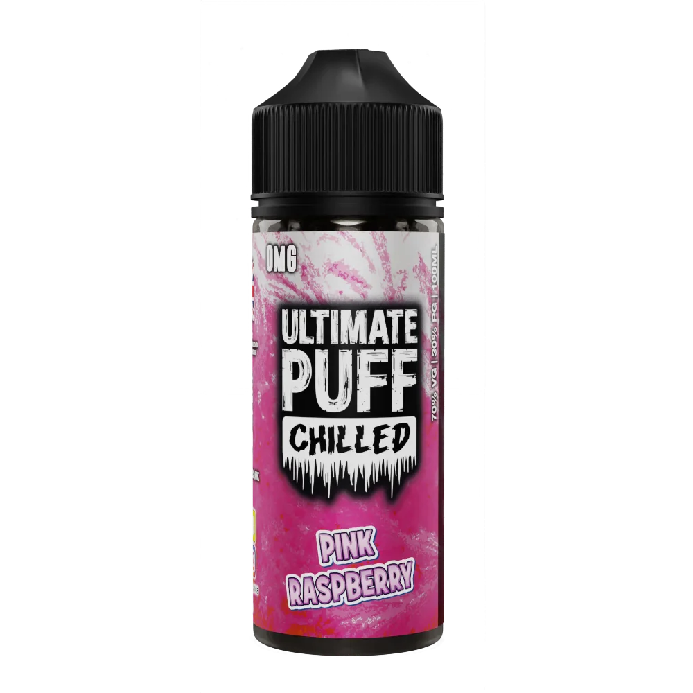 Pink Rasberry 100ml Shortfill E Liquid by Ultimate Puff Chilled