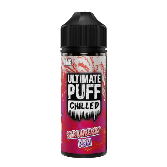Strawberry Pom 100ml Shortfill E Liquid by Ultimate Puff Chilled