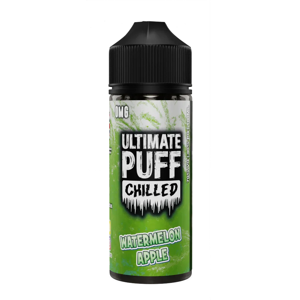 Watermelon Apple 100ml Shortfill E Liquid by Ultimate Puff Chilled