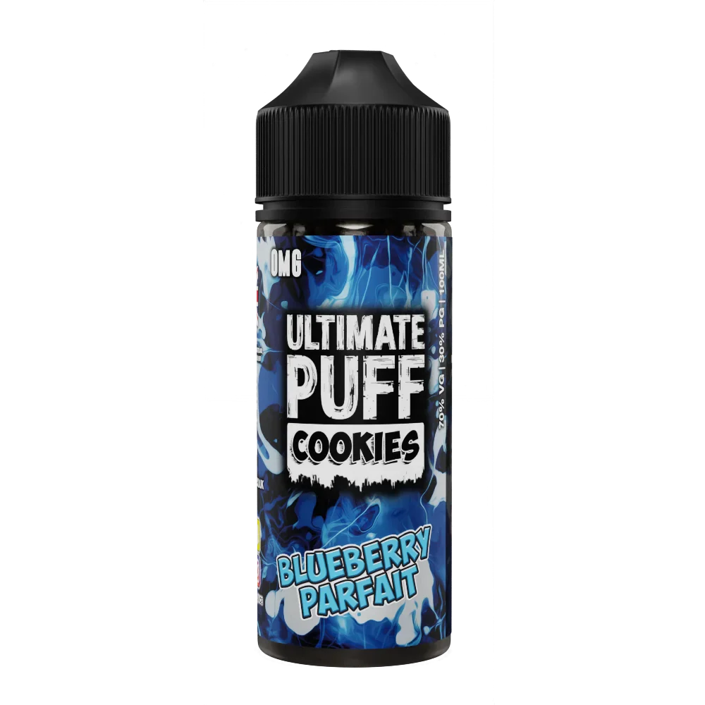 Blueberry Parfait 100ml Shortfill E Liquid by Ultimate Puff Cookies
