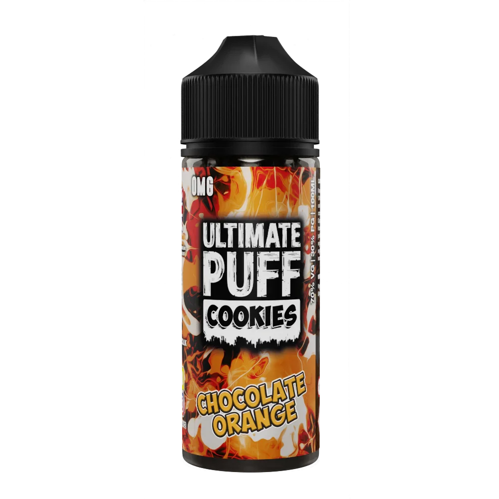 Chocolate Orange 100ml Shortfill E-Liquid by Ultimate Puff Cookies