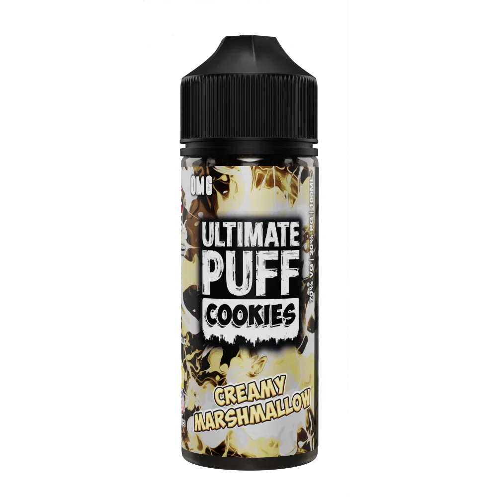 Creamy Marshallow 100ml Shortfill E-Liquid by Ultimate Puff Cookies