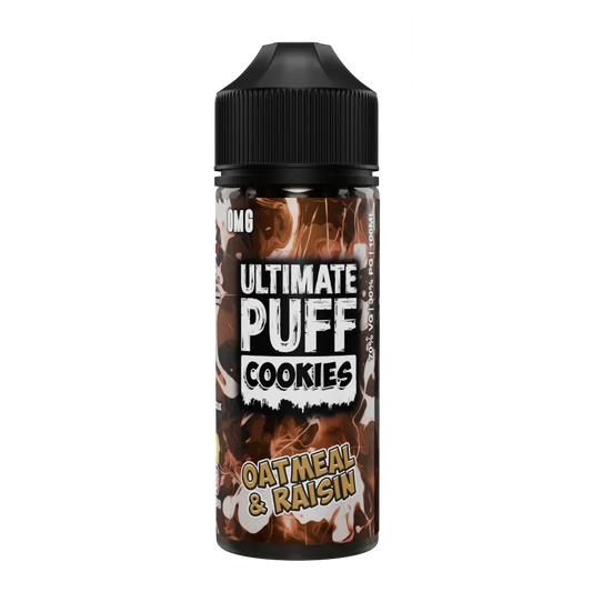 Oatmeal & Raisin 100ml Shortfill E-Liquid by Ultimate Puff Cookies