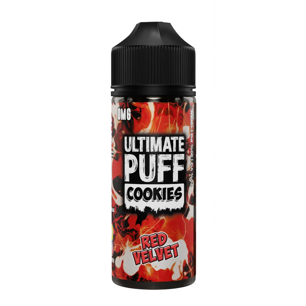 Red Velvet 100ml Shortfill E-Liquid by Ultimate Puff Cookies