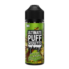 Apple Strudel 100ml Shortfill E-Liquid by Ultimate Puff Custard