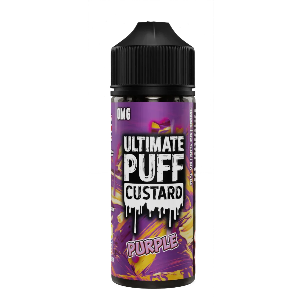 Purple 100ml Shortfill E-Liquid by Ultimate Puff Custard