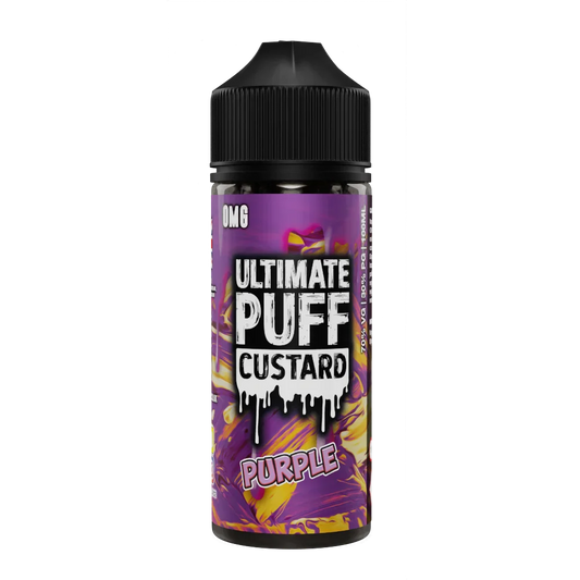 Purple 100ml Shortfill E-Liquid by Ultimate Puff Custard