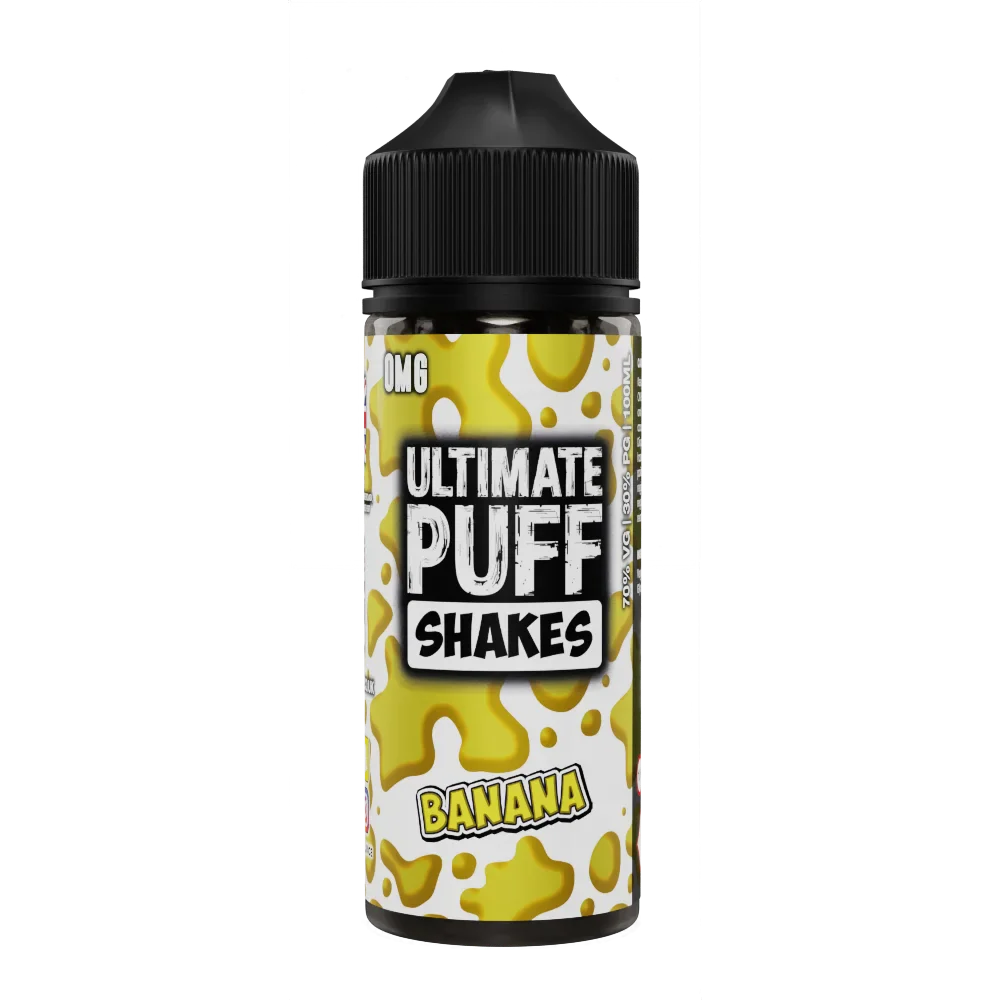 Banana 100ml Shortfill E-Liquid by Ultimate Puff Shakes