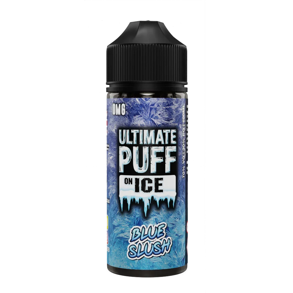 Blue Slush 100ml Shortfill E-Liquid by Ultimate Puff On Ice