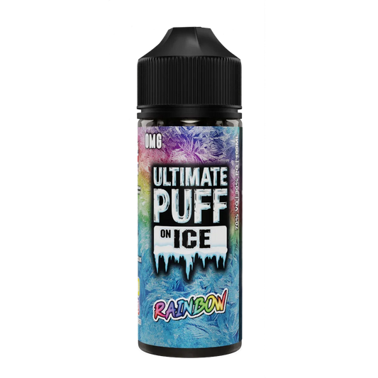 Rainbow 100ml Shortfill E-Liquid by Ultimate Puff On Ice