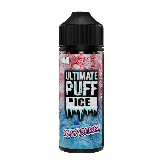Raaspberry 100ml Shortfill E-Liquid by Ultimate Puff On Ice