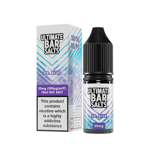 Dr Blue Nic Salt E-Liquid by Ultimate Bar Salts