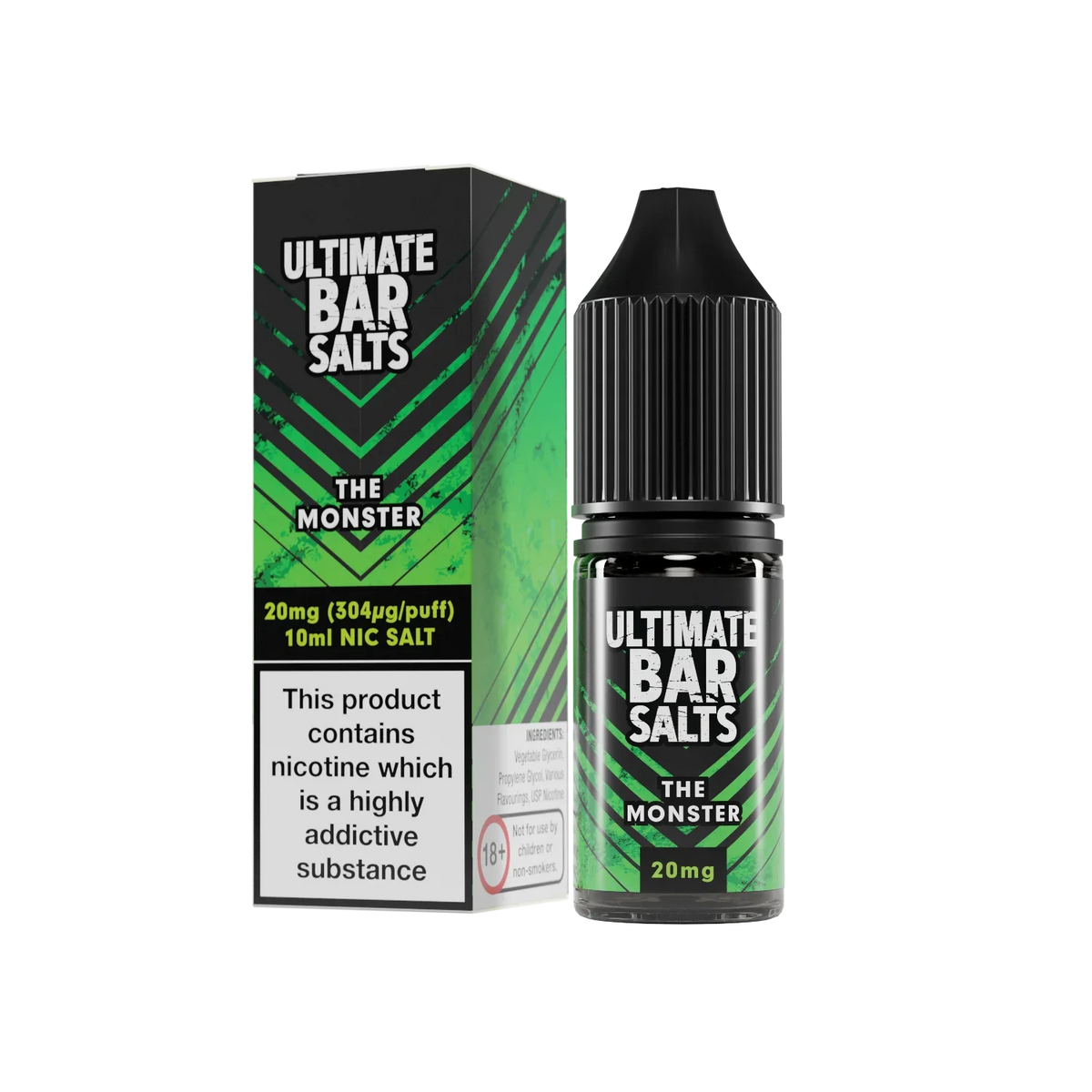 The Monster Nic Salt E-Liquid by Ultimate Bar Salts
