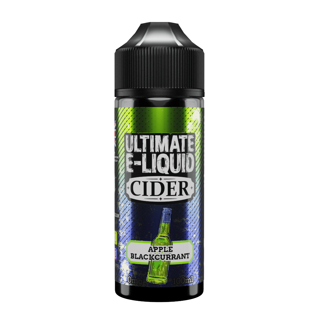Cider Apple & Blackcurrant 100ml Shortfill E-liquid by Ultimate Juice
