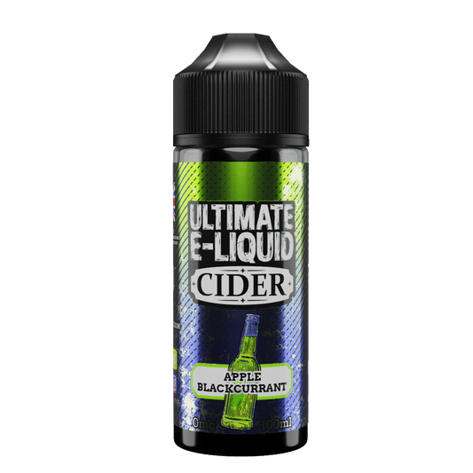 Cider Apple & Blackcurrant 100ml Shortfill E-liquid by Ultimate Juice