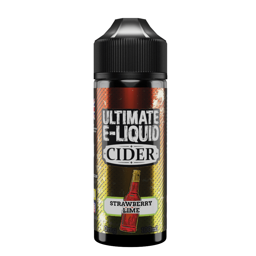 Cider Strawberry Lime 100ml Shortfill E-liquid by Ultimate Juice