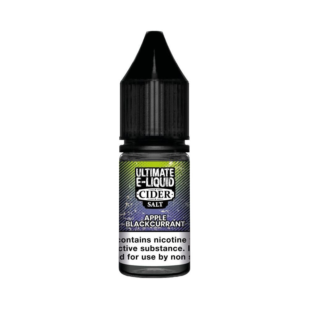 Cider Apple & Blackcurrant Nic Salt E-liquid by Ultimate Juice
