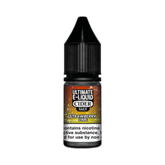 Cider Strawberry Lime Nic Salt E-liquid by Ultimate Juice