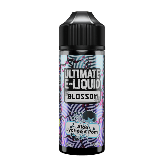 Blossom Aloe Lychee & Pom 100ml Shortfill E-liquid by Ultimate Juice