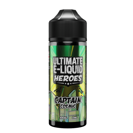 Heroes Captain Cosmic 100ml Shortfill E-liquid by Ultimate Juice