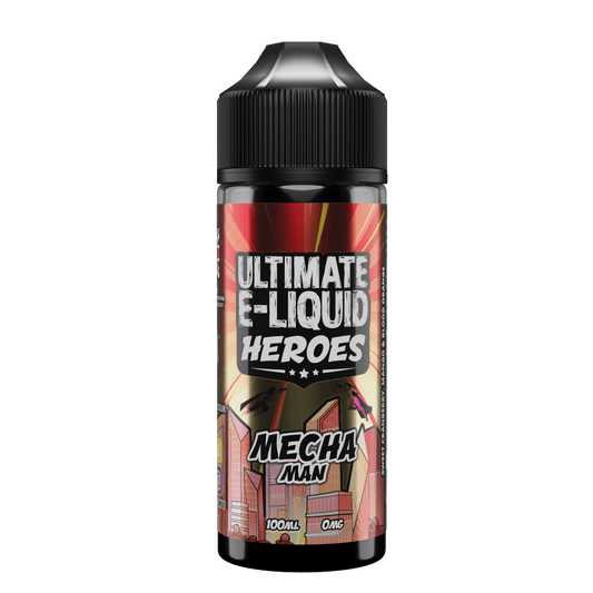Heroes Mecha Man 100ml Shortfill E-liquid by Ultimate Juice