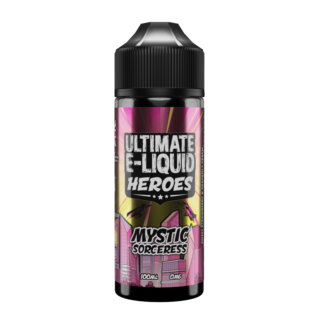 Heroes Mystic Sorceress 100ml Shortfill E-liquid by Ultimate Juice