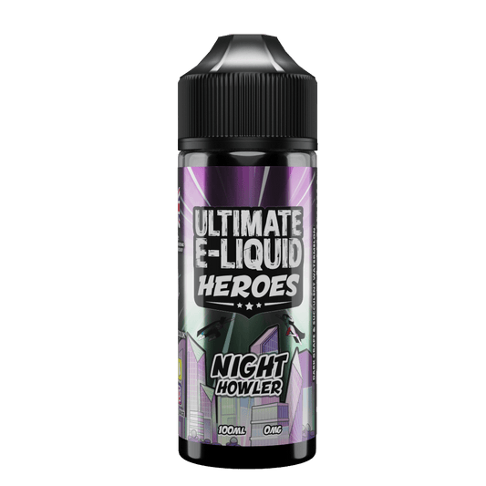 Heroes Night Howler 100ml Shortfill E-liquid by Ultimate Juice