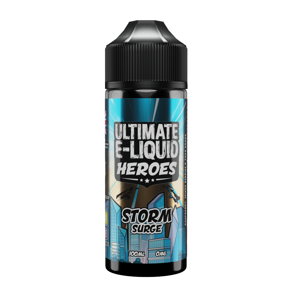 Heroes Storm Surge 100ml Shortfill E-liquid by Ultimate Juice