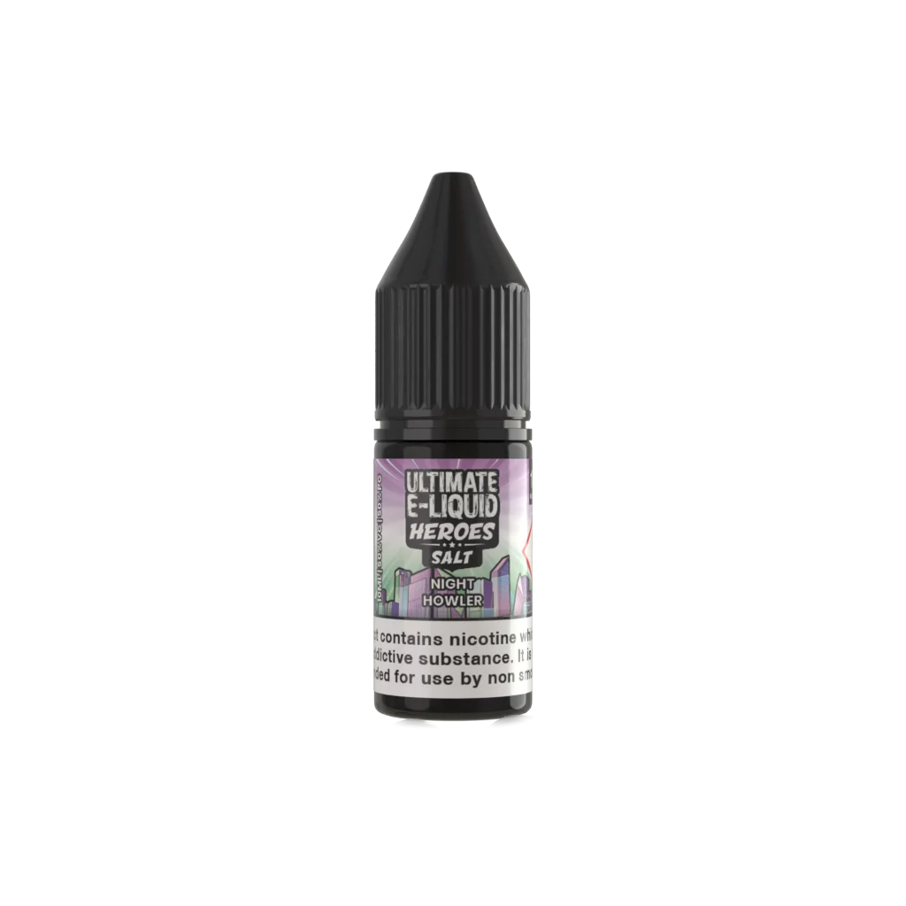 Heroes Night Howler Nic Salt E-liquid by Ultimate Juice