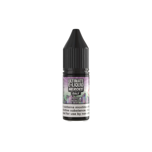 Heroes Night Howler Nic Salt E-liquid by Ultimate Juice