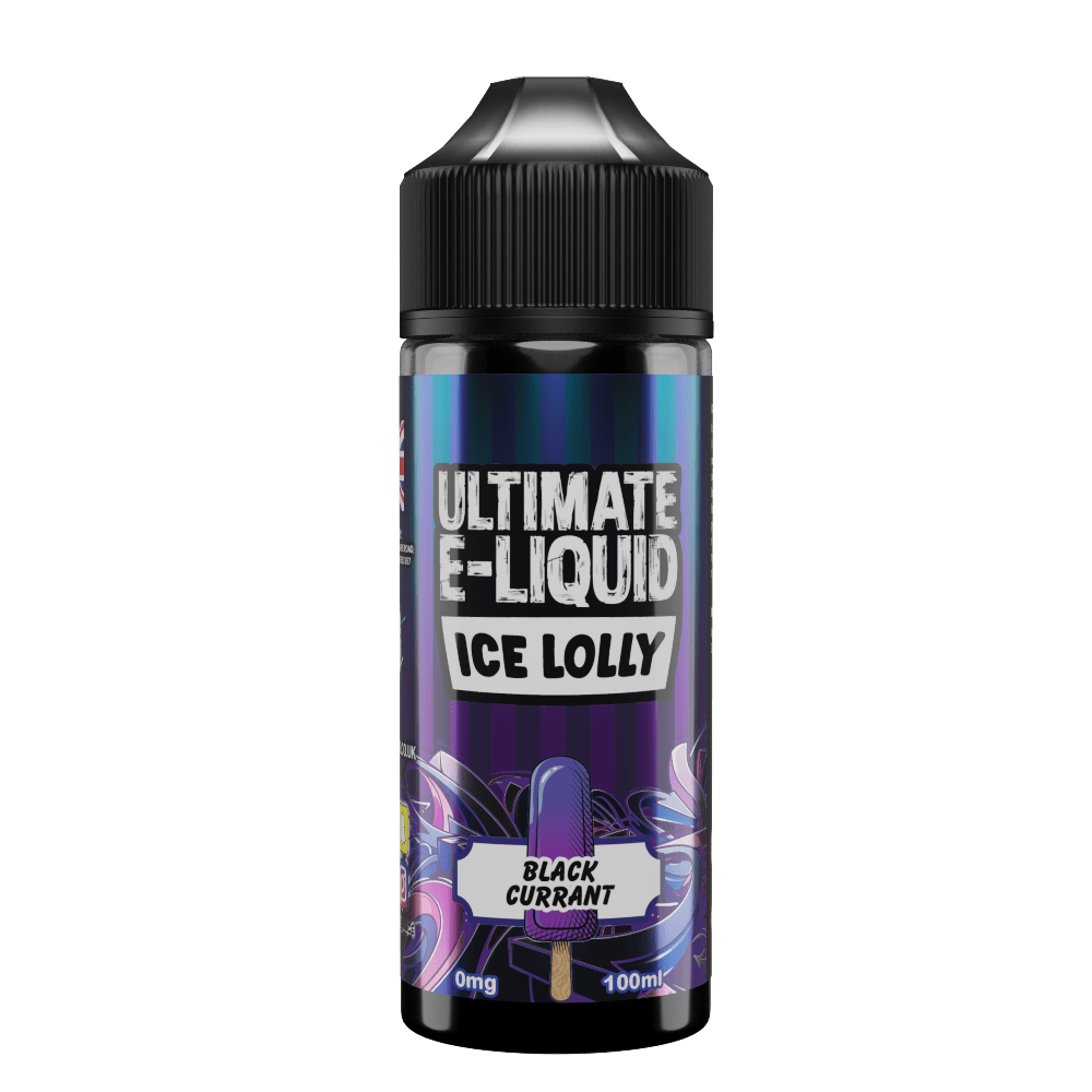 Ice Lolly Blackcurrant 100ml Shortfill E-liquid by Ultimate Juice