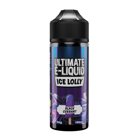 Ice Lolly Blackcurrant 100ml Shortfill E-liquid by Ultimate Juice