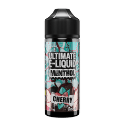 Menthol Cherry 100ml Shortfill E-liquid by Ultimate Juice